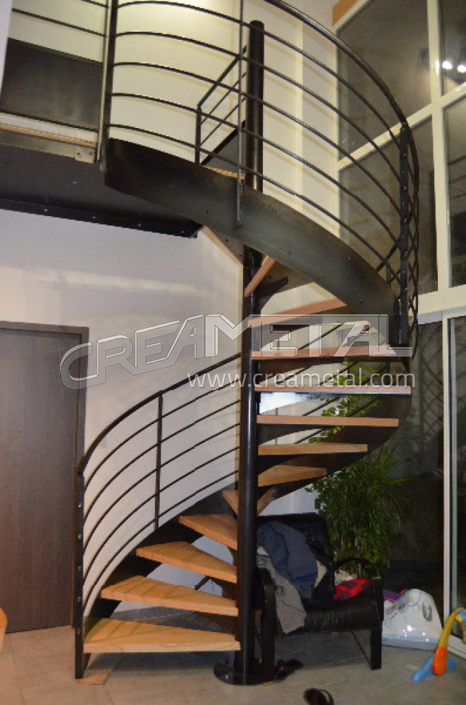 escalier helicoidal design