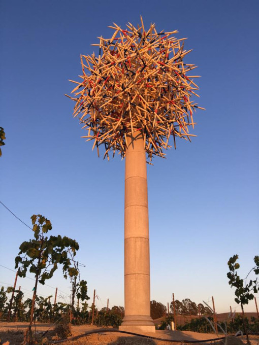 Réalisation d'un Arbre Mikado Tree aux Etats-Unis