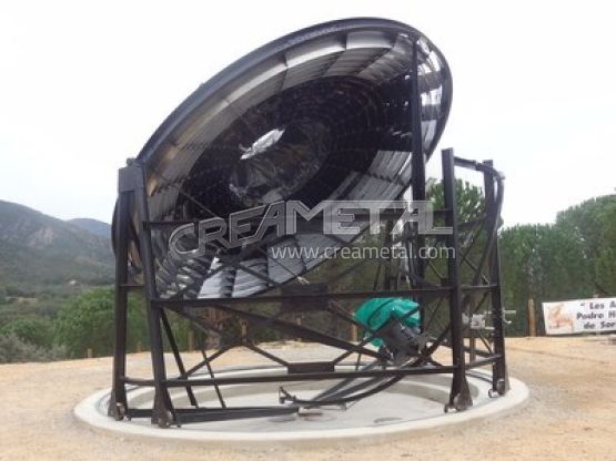 Réplique du four solaire du Padre Himalaya