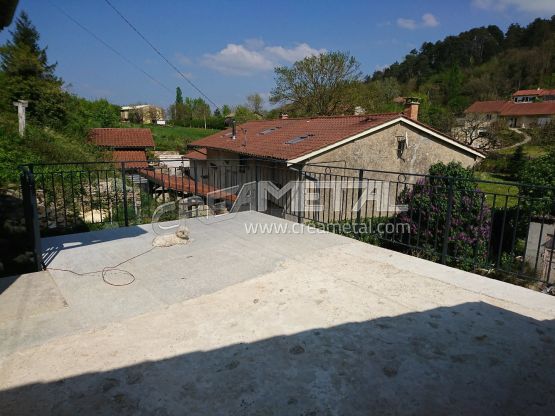 Garde corps de terrasse dans l'ain (01)