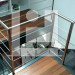 Escalier Intérieur 1/4 tournant sur-mesure en acier dans le 01 