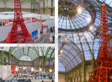 Tour eiffel FERMOB au Grand Palais à PARIS