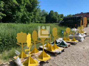 Réalisation de signalitique de Jardin – Méréville (91)