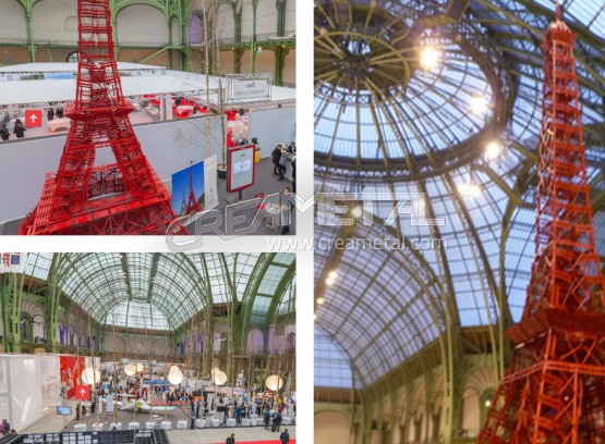 Tour eiffel FERMOB au Grand Palais à PARIS