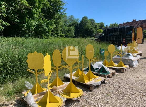 Réalisation de signalitique de Jardin – Méréville (91)