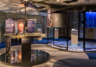 Stucture en aluminium exposition horlogerie BREGUET