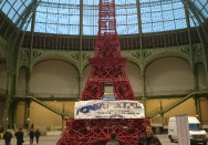 Tour eiffel FERMOB au Grand Palais à PARIS