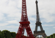 Fabricant de la tour eiffel tour chaise BISTRO FERMOB champ de Mars à Paris