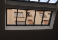 Verrière de toiture à Lyon avec rupture de pont thermique