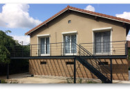 Création d'une terrasse extérieure en acier à St Foy Les Lyon (69)