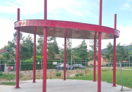 Kiosque en acier sur mesure proche de Grenoble (38)