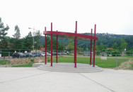 Kiosque en acier sur mesure proche de Grenoble (38)