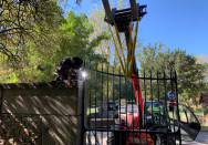 Rénovation et automatisation d’un portail en fer forgé à Saint-Sorlin-en-Bugey (01150)