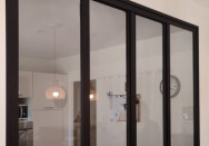 Verrière intérieure sur-mesure en acier à Montmerle-sur-Saône (01)