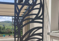 Pergola sur-mesure en acier à St Amour-Bellevue (71)