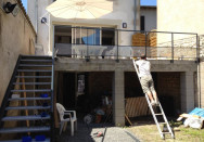 Escalier extérieur en acier sur mesure à Villefranche-sur-Saône (69)