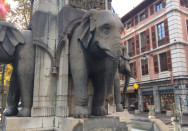 Fabrication d'une cage pour transport des Elephants Les 4 sans culs à CHAMBERY 74 